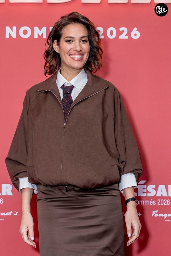 Laurie Cholewa au photocall du dîner des nommés aux César 2026 au Fouquet's Paris le 9 février 2026.

© Olivier Borde / Bestimage