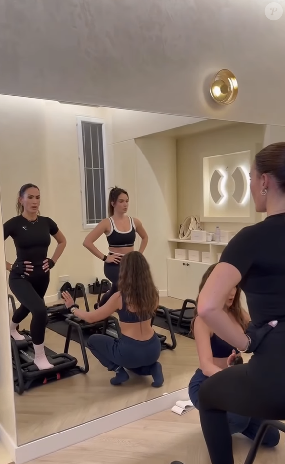 Un programme millimétré et ultra-efficace qui prouve qu'il n'y a pas de secret : pour garder la forme sous les projecteurs, il faut transpirer !
