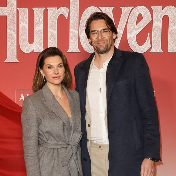 Camille Lacourt et sa compagne Alice Detollenaere - Avant-première du film "Hurlevent" au Grand Rex à Paris le 2 février 2026. © Coadic Guirec/Bestimage