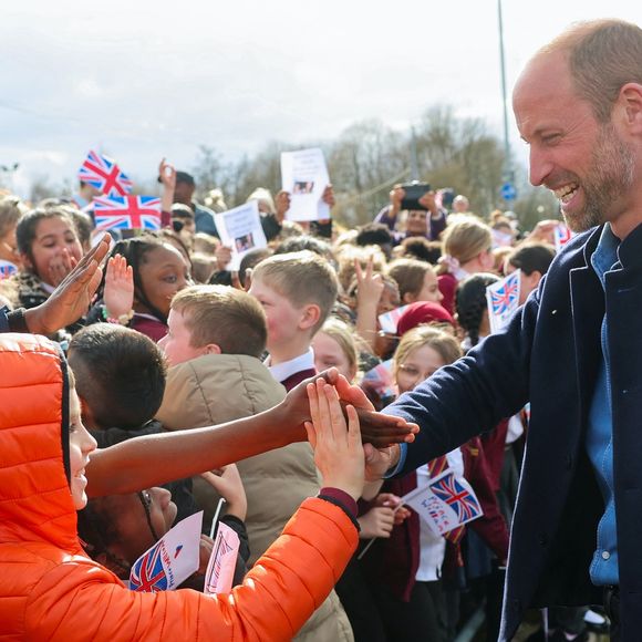 Le prince William, prince de Galles, lors d'une visite officielle à un cours de formation d'arbitres de la FA au Sporting Khalsa FC à l'Aspray Arena Willenhall West Midlands ALPHA AGENCY / BESTIMAGE