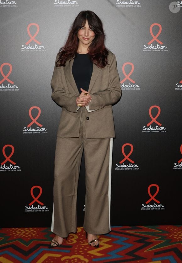 Delphine Wespiser (Miss France 2012) - Photocall de la soirée de lancement du Sidaction 2025 au Lido à Paris le 3 mars 2025. © Coadic Guirec/Bestimage