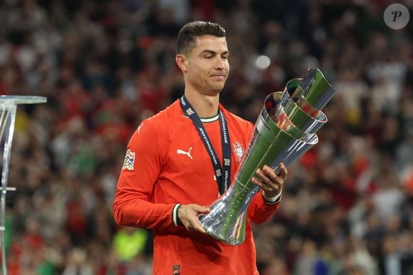 Cristiano Ronaldo - Finale de la Ligue des Nations 2025 entre le Portugal et l'Espagne à Munich le dimanche 8 juin 2025. © Imago / PsnewZ / Bestimage