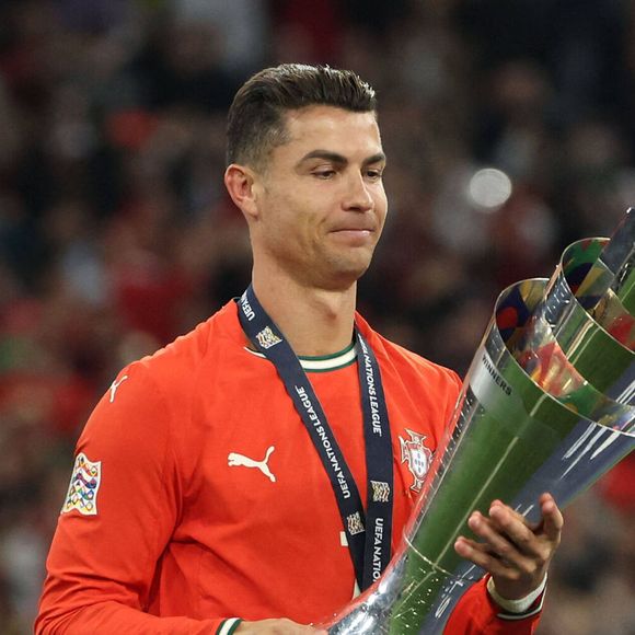 Cristiano Ronaldo - Finale de la Ligue des Nations 2025 entre le Portugal et l'Espagne à Munich le dimanche 8 juin 2025. © Imago / PsnewZ / Bestimage