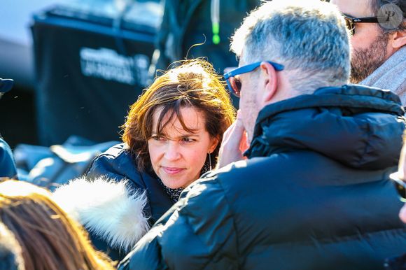 Exclusif - Nathalie Renoux à Saint-Malo dans le cadre du départ de la Route du Rhum, le 3 novembre 2018  Agence / Bestimage