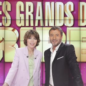 Après avoir mis un terme à sa carrière de chanteuse, elle est devenue animatrice télé et radio
Exclusif - Isabelle Morizet (Karen Cheryl), Bernard Montiel - Enregistrement de l'émission "Les grands du rire", présentée par K.Chéryl et B.Montiel, diffusée le 2 novembre sur C8
© Jack Tribeca / Bestimage