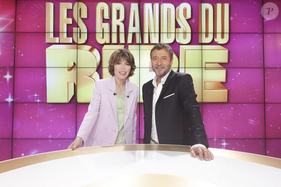 Après avoir mis un terme à sa carrière de chanteuse, elle est devenue animatrice télé et radio
Exclusif - Isabelle Morizet (Karen Cheryl), Bernard Montiel - Enregistrement de l'émission "Les grands du rire", présentée par K.Chéryl et B.Montiel, diffusée le 2 novembre sur C8
© Jack Tribeca / Bestimage