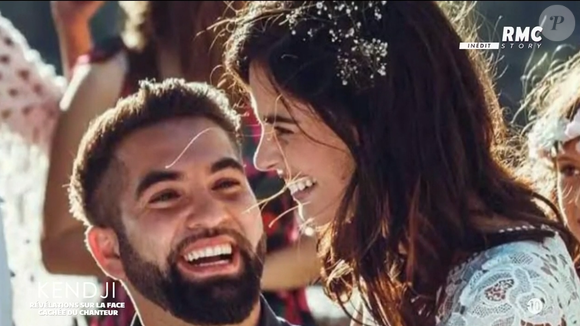En mai dernier, l'ex-candidat de "The Voice" a accueilli son deuxième enfant avec son épouse, la mère de sa fille Eva Alba.

Photo de Kendji et sa compagne Soraya Miranda partagée dans le reportage "Kendji Girac : révélations sur la face cachée du chanteur", diffusé sur RMC Story. 2024