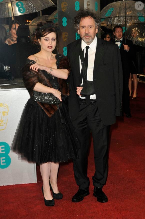 Helena Bonham Carter et Tim Burton assistent à la cérémonie des EE BAFTA British Academy Film Awards en 2013 au Royal Opera House, Covent Garden, Londres, Royaume-Uni le 10 février 2013. Photo by Mark Larkin/Photoshot/ABACAPRESS.COM