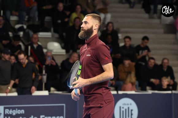 Benoit PAIRE (France) lors du Play In Challenger Lille 2024 ATP Challenger Tour