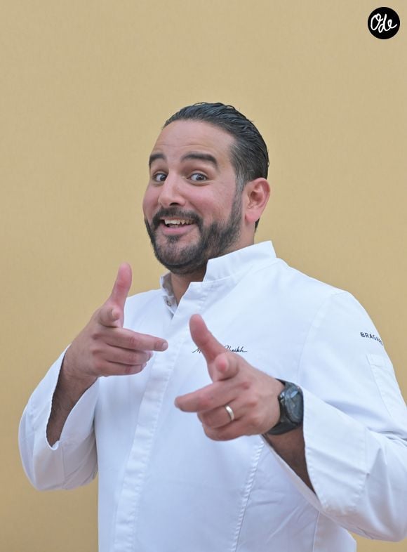"J'essaie d'y aller plusieurs fois par mois, car j'adore le PSG."

Mohamed Cheikh lors de l'inauguration de la 11ème édition du festival gastronomique "Taste" au Grand Palais à Paris le 21 mai 2026. © Alexandre Fay/PixPlanete/Bestimage | 00756743