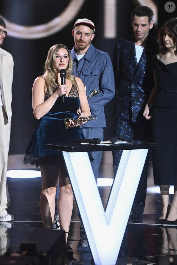 Helena reçoit le prix de la chanson originale de l'année lors de la 41e cérémonie des Victoires de la Musique à La Seine Musicale le 13 février 2026 à Boulogne-Billancourt, France. Photo de Franck Castel /ABACAPRESS.COM