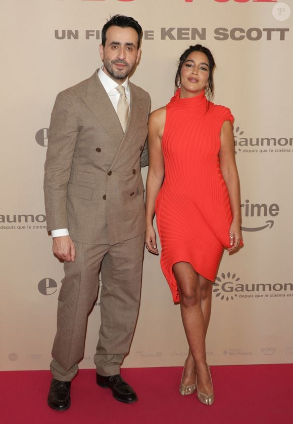 Jonathan Cohen et Leila Bekhti - Avant-première du film "Ma Mère, Dieu et Sylvie Vartan" au cinéma Pathé Palace à Paris le 17 mars 2025. © Coadic Guirec/Bestimage