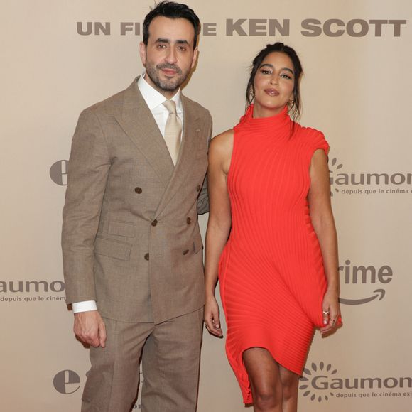 Jonathan Cohen et Leila Bekhti - Avant-première du film "Ma Mère, Dieu et Sylvie Vartan" au cinéma Pathé Palace à Paris le 17 mars 2025. © Coadic Guirec/Bestimage