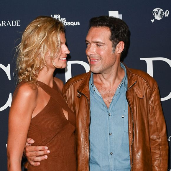 Nicolas Bedos et sa compagne Pauline Desmonts - Avant-première du film "Mascarade" au cinéma Pathé Wepler à Paris. Le 20 octobre 2022
© Coadic Guirec / Bestimage