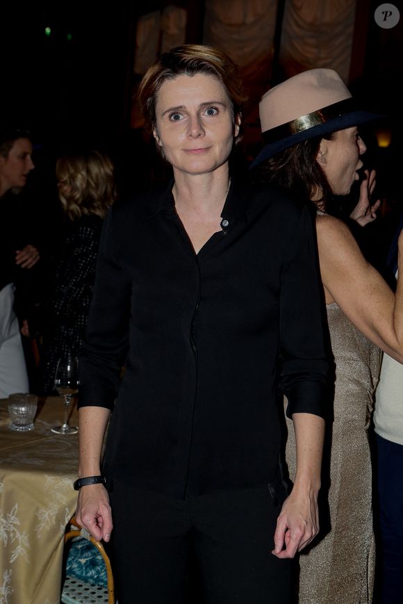 Exclusif - Caroline Fourest -  Première édition de la soirée "Les jeudis de Sandra" au Café Lapérouse à Paris le 1er février 2024.
  © Christophe Clovis / Bestimage