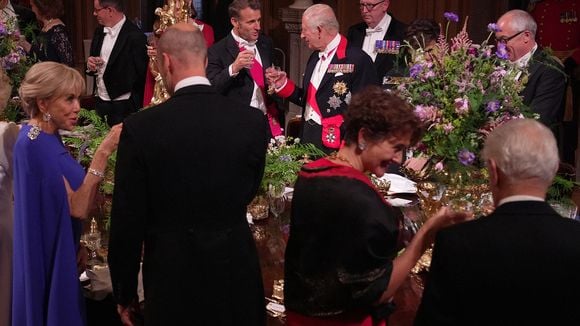 Cette invitée française ne l’a pas laissé indifférent : lors du banquet d’Etat, le roi Charles III a passé une très bonne soirée