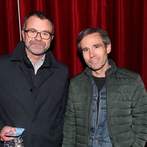 Thierry Tuillier a accordé une interview au "Figaro"
Exclusif - Thierry Thuillier et David Pujadas - Générale de la Pièce de Théâtre "Un président ne devrait pas dire ça…" à Bobino dans le cadre de la 5ème édition des  Paroles Citoyennes  à Paris le 28 Mars 2022. © Bertrand Rindoff/Bestimage