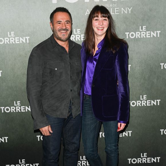 José Garcia et sa nouvelle compagne Camille à l'avant-première du film "Le Torrent" au cinéma UGC Ciné Cité Les Halles à Paris. Le 24 novembre 2022. © Coadic Guirec / Bestimage
