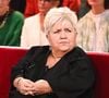 Mais cette année, c'est en scooter électrique qu'elle s'est déplacée
Exclusif - Mimie Mathy - Enregistrement de l'émission Vivement dimanche au studio Rive Gauche à Paris, présentée par Michel Drucker et diffusée le 9 février sur France 3. © Guillaume Gaffiot/Bestimage