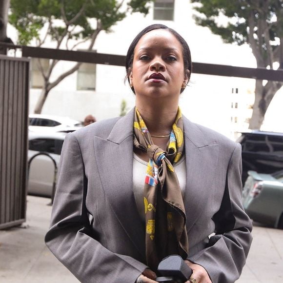 Exclusif - Rihanna au tribunal de Los Angeles le 7 février 2025. Backgrid USA / Bestimage