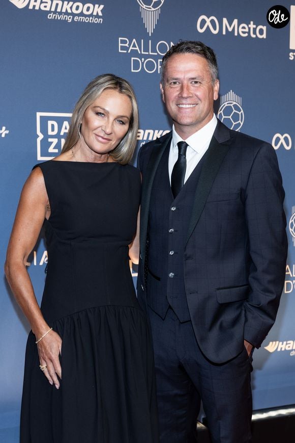 Michael Owen et sa femme Louise Bonsall à la 70e cérémonie du Ballon d'Or au Palladium Theatre, le 26 octobre 2026 à Londres.

 © Cyril Moreau / Bestimage
