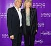 Nagui et sa femme Mélanie Page - Photocall du Gala de la Fondation Recherche Alzheimer placée sous le signe de l’émotion et du partage avec un concert unique sur le thème "2 générations chantent pour la 3ème" à l’Olympia à Paris le 17 mars 2025. © Olivier Borde - Bertrand Rindoff/Bestimage