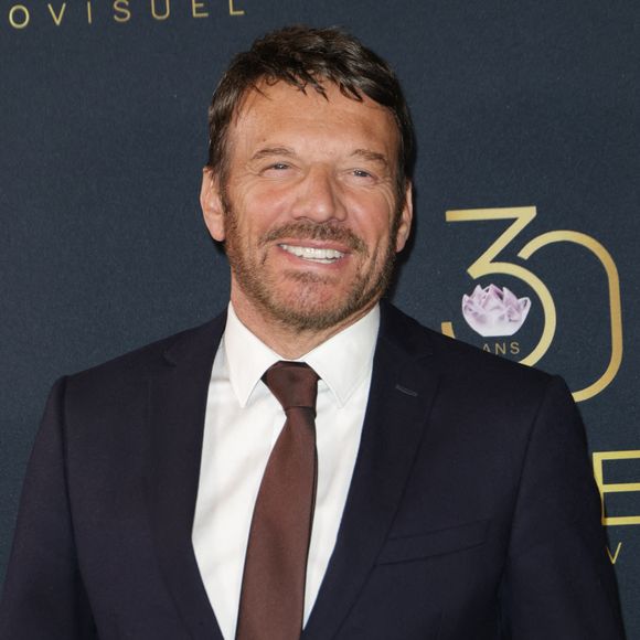 Samuel Le Bihan - Photocall de la 30ème cérémonie des Lauriers de l'audiovisuel au théâtre Marigny à Paris le 24 février 2025.  © Coadic Guirec/Bestimage