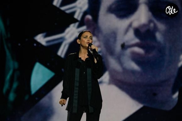 Exclusif - Claire Keim - Enregistrement de l'émission "Eternel Aznavour, le concert événement", diffusée le 18 octobre sur France 3
© Christophe Clovis-Cyril Moreau / Bestimage