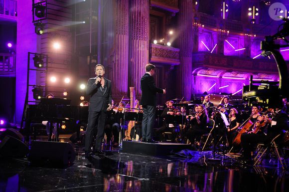 Exclusif - Dany Brillant - Enregistrement de l'émission "Le Grand Echiquier : Spéciale Charles Aznavour" à l'Opéra royal de Versailles, présentée par C.Chazal et A.Manoukian, et diffusée sur France 2 le 29 mai 2025. © Guillaume Gaffiot/Bestimage
