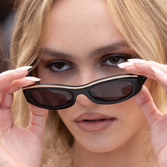 Lily-Rose Depp assiste au photocall de The Idol dans le cadre du 76e Festival de Cannes à Cannes, France, le 23 mai 2023. Photo par Aurore Marechal/ABACAPRESS.COM