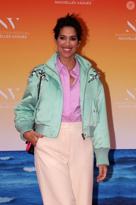 Laurie Cholewa, le 18 juin 2024, au théâtre de la Gare du midi à Biarritz. 2ème Festival International du Film "Nouvelles Vagues" de Biarritz.
© Jean-Marc Lhomer / Bestimage