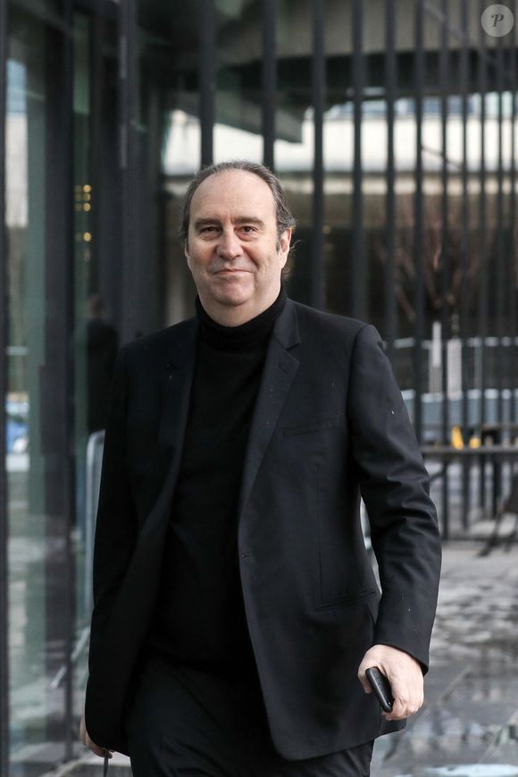 Xavier Niel, fondateur du groupe de télécommunications français Illiad - La maire de Paris donne une conférence de presse sur les communs numériques à la Station F, Paris, France, le 5 mars 2020. © Stéphane Lemouton / Bestimage