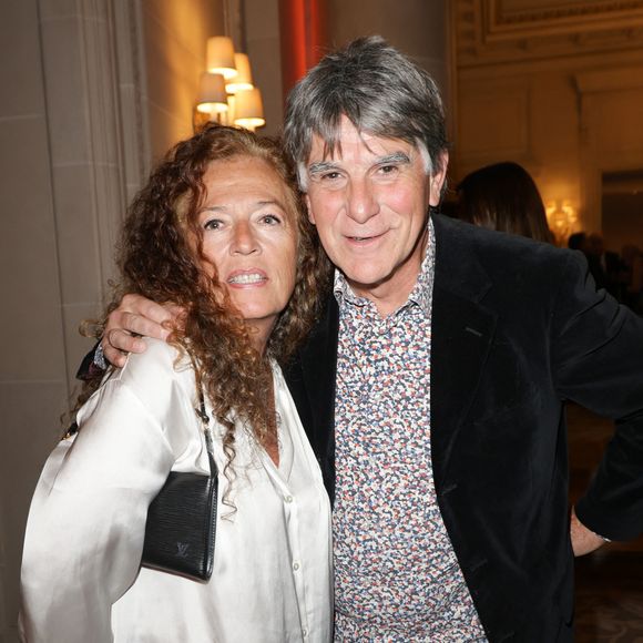 Tex avec sa femme Béatrice - 47ème édition du Gala "Best Awards" à l'hôtel Four Seasons Hôtel George V à Paris le 28 janvier 2025. © Coadic Guirec/Bestimage