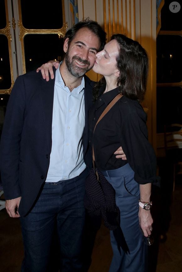Semi Exclusif - Antonin Lévy (Avocat) et sa soeur Justine Levy - Arielle Dombasle est élevée au rang d'Officière de l'ordre des Arts et Lettres au Ministère de la Culture à Paris le 08 Décembre 2025.

© Bertrand Rindoff / Bestimage