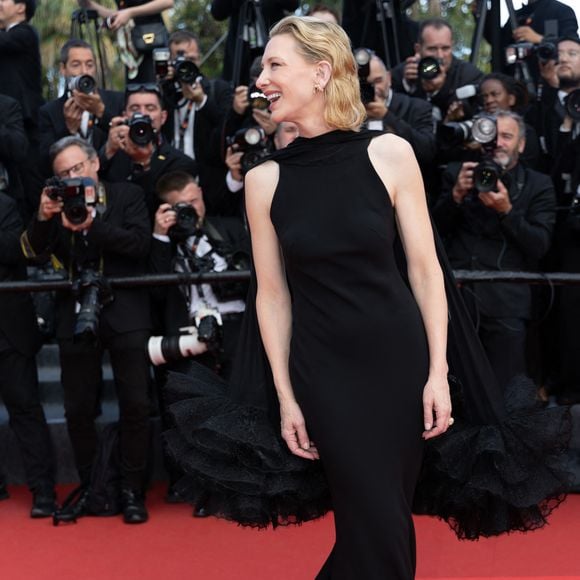 Cate Blanchett - Montée des marches de la cérémonie de clôture du 78ème Festival International du Film de Cannes, au Palais des Festivals à Cannes. Le 24 mai 2025
© Olivier Borde/ Bestimage