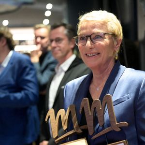 Exclusif - Elise Lucet , magazine de société préféré pour "Envoyé spécial" et émission d'investigation préférée pour "Cash investigation" lors de la soirée de remise de prix Molotov TV Awards 2024, première édition, pour récompenser les programmes télés préférés.
© Rachid Bellak / Bestimage