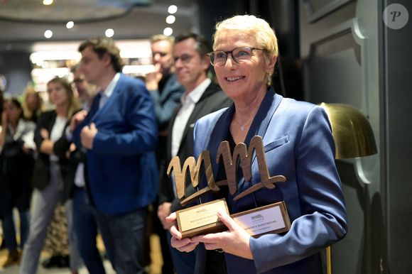 Exclusif - Elise Lucet , magazine de société préféré pour "Envoyé spécial" et émission d'investigation préférée pour "Cash investigation" lors de la soirée de remise de prix Molotov TV Awards 2024, première édition, pour récompenser les programmes télés préférés.
© Rachid Bellak / Bestimage