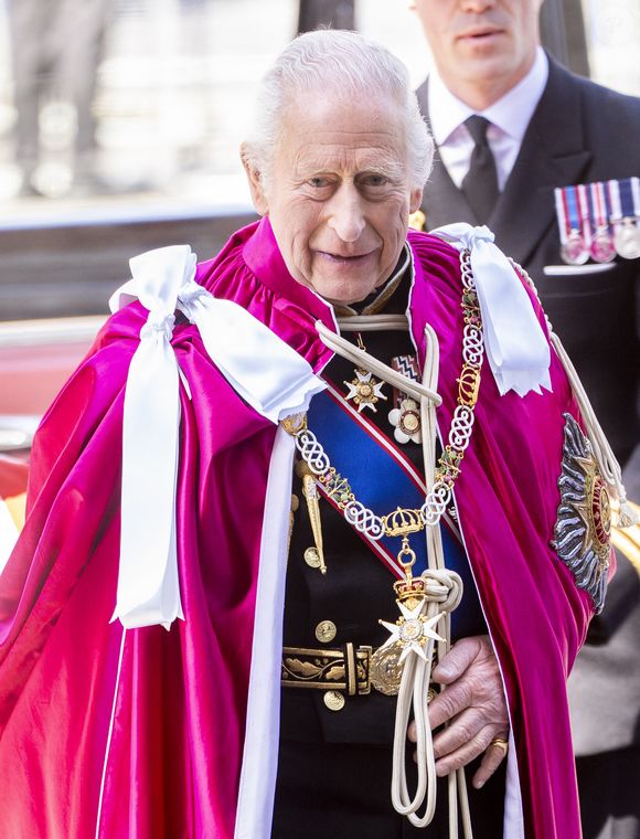 Le 16 mai 2025 : le roi Charles III et le prince William à l'abbaye de Westminster à Londres © GOFF INF / BESTIMAGE