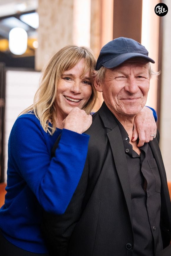 Géraldine Danon et son mari Philippe Poupon lors de la projection de Fleur Australe au cinéma Club 13 et d'un cocktail au restaurant le Do Ré Mi avenue Hoch à Paris, France, le 5 décembre 2025. © Tiphaine Praud-Lebely/Bestimage