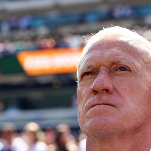 Didier Deschamps, entraîneur de la France lors de la coupe du monde de la FIFA. "France - Sénégal (3-1)" lors de la Coupe du Monde FIFA 2026 (FIFA World Cup 2026) le 16 juin 2026. © PsnewZ/Bestimage
