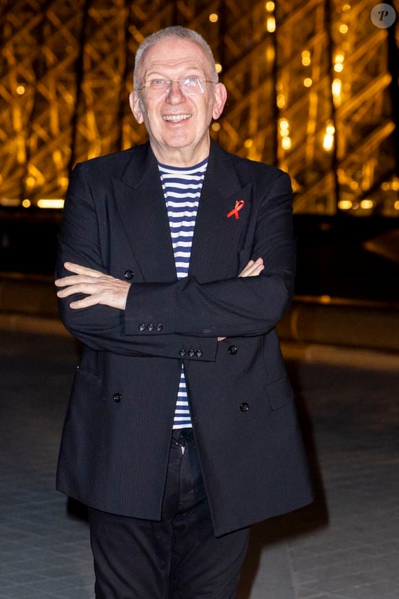 Jean-Paul Gaultier - Photo Call du « Le Grand Diner du Louvre « lors de la Fashion Week  à Paris le 5 mars 2025. © Olivier Borde /Bestimage