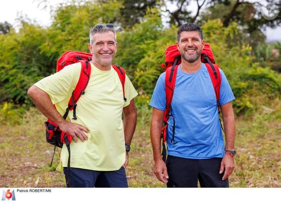 William et Christophe de "Pékin Express, la route des tribus légendaires"