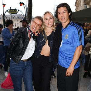 Alexandra Lamy, Chloé Jouannet et son compagnon Sandor Funtek - Avant-première du film "Nouveau Monde" au Cinéma Espace Saint-Michel à Paris le 19 juin 2024. © Coadic Guirec/Bestimage