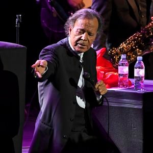 Julio Iglesias en concert au Royal Albert Hall à Londres, le 28 octobre 2019. AGENCE / BESTIMAGE
