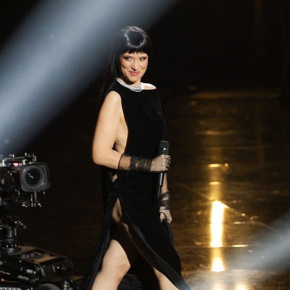 "Iconic look for my plus grand bonheur", écrit en légende de sa publication 

Camelia Jordana à la cérémonie des 41èmes Victoires de la Musique à la Seine Musicale à Boulogne-Billancourt le 13 février 2026.

© Coadic Guirec / Bestimage