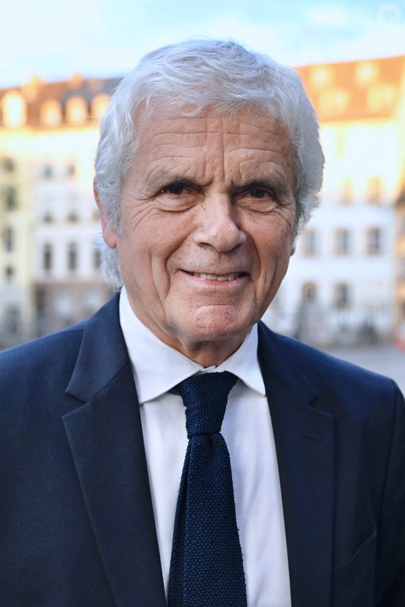 Claude Serillon à l'INSPE (ex ENA), pour une rencontre sur l'avenir de Strasbourg entre Catherine Trautmann, Roland Ries et Fabienne Keller, anciens maires de Strasbourg à Strasbourg, France le 24 octobre 2024. Photo par Nicolas Roses/ABACAPRESS.COM