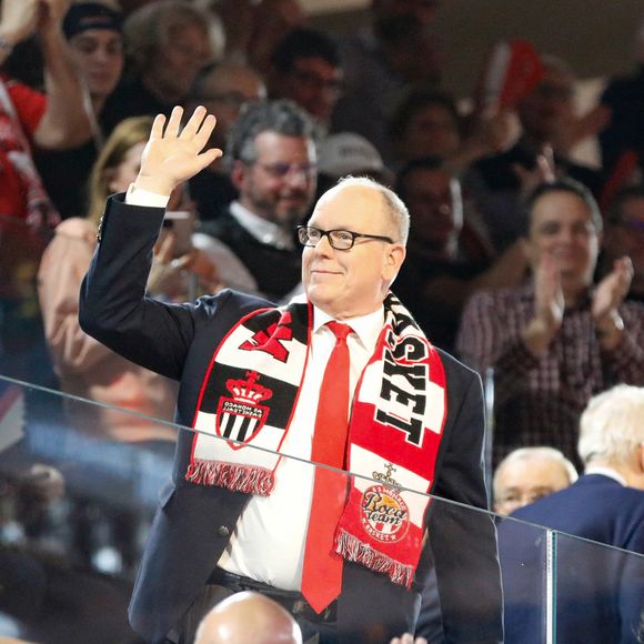 La princesse Gabriella - Le prince Albert II de Monaco et la princesse Charlene sont venus soutenir l’AS Monaco contre Fenerbahce Beko Istanbul lors d’un match de basket en Turkish Airlines EuroLeague Regular Season le 2 février 2024 à la salle  Gaston Medecin.

© Dylan Meiffret / Nice Matin / Bestimage