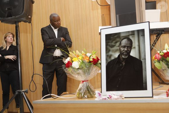 Exclusif - Jacques Martial (frère du défunt) - Soirée en hommage à Jean-Michel Martial, organisée par le CREFOM au conseil régional d'Ile-de-France à Paris. Le 23 octobre 2019. 
© Christophe Clovis / Bestimage