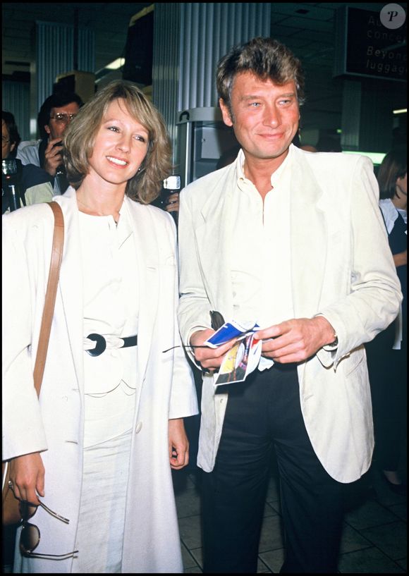 Nathalie Baye et Johnny Hallyday au Festival de Cannes 1984 ©ANGELI-RINDOFF / BESTIMAGE