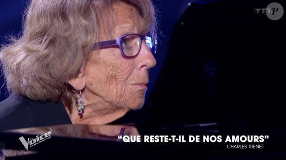 Si elle n'a pas réussi à convaincre le jury, la doyenne de "The Voice" se dit heureuse.